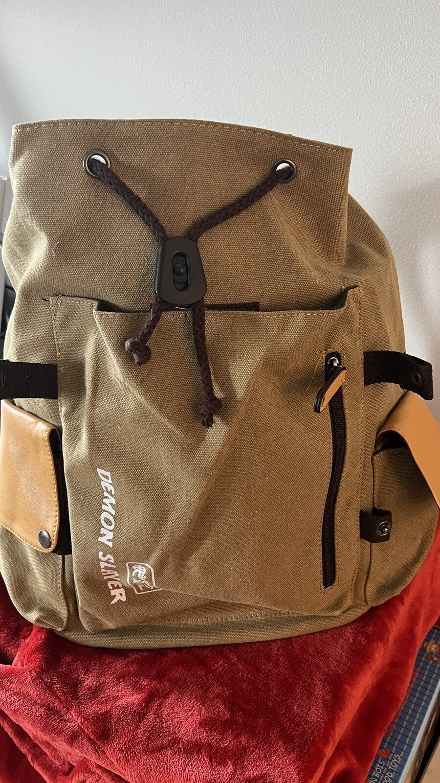 Japanese Anime Agatsuma Senitsu Laptop Backpack Large Capacity New Without Tags