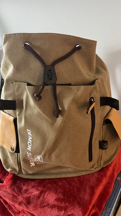 Japanese Anime Agatsuma Senitsu Laptop Backpack Large Capacity New Without Tags