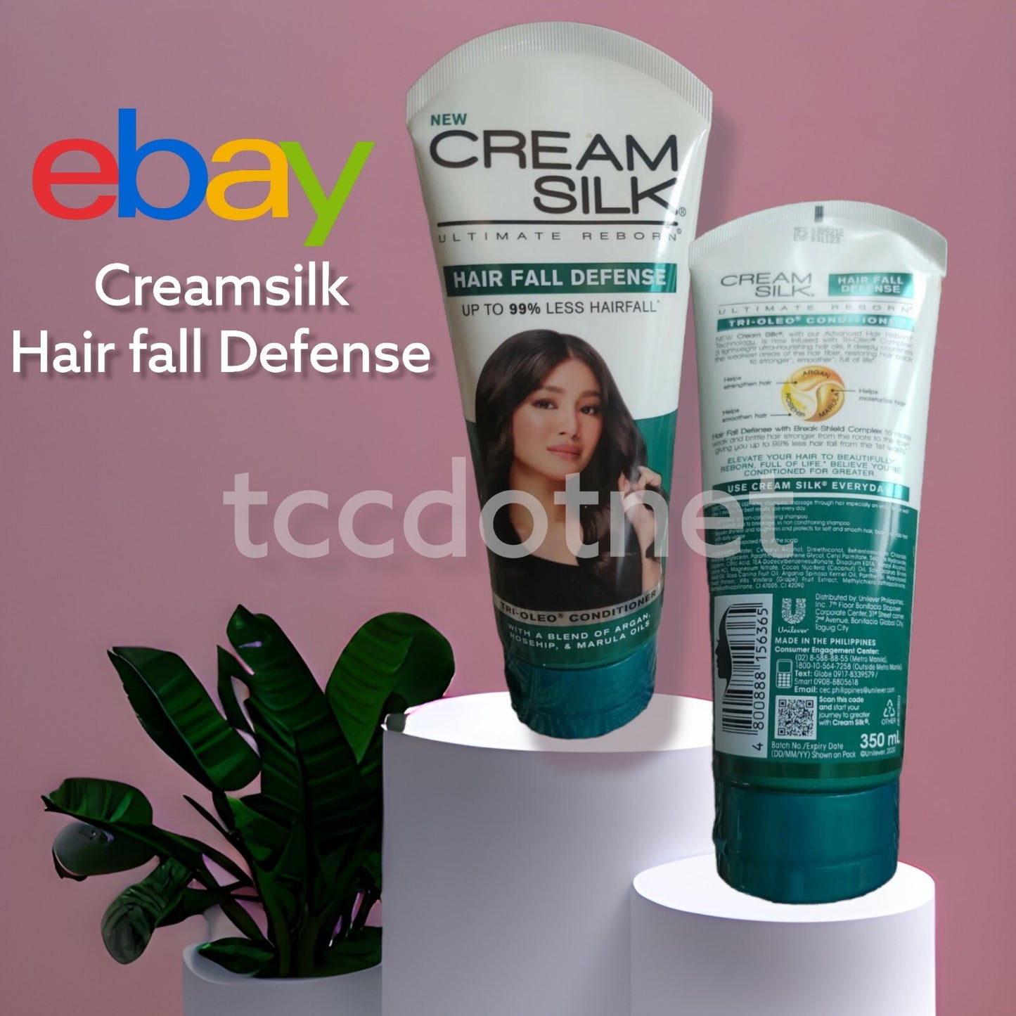 Cream Silk Ultimate Reborn Hair Fall Defense Conditioner 350ml 