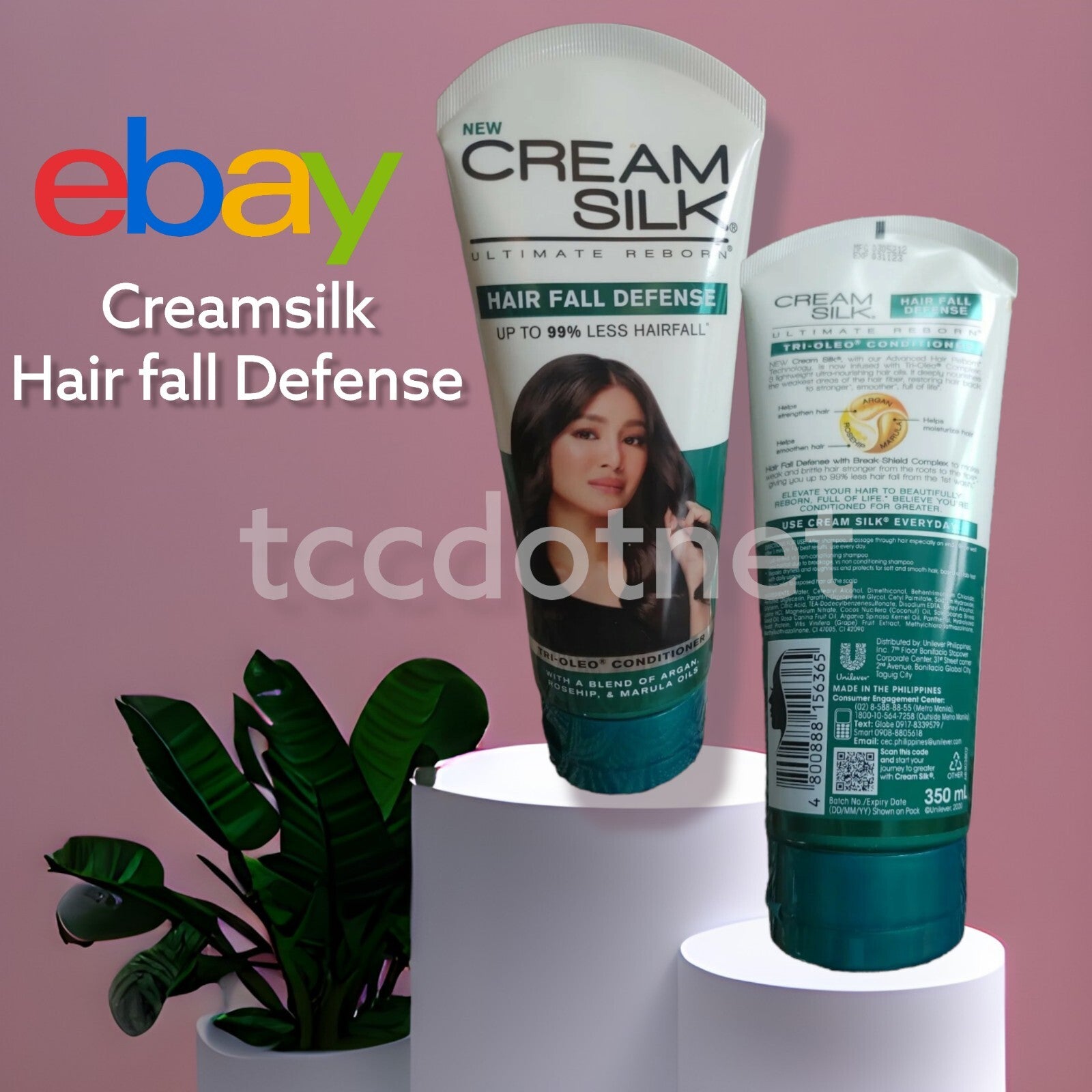 Cream Silk Ultimate Reborn Hair Fall Defense Conditioner 350ml 