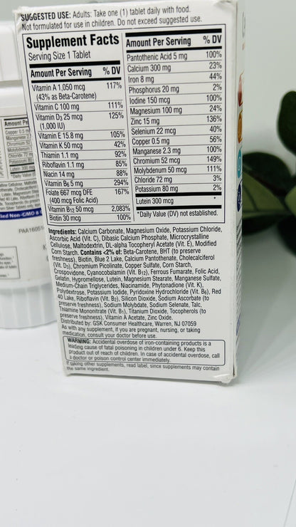 Centrum Silver Multi-Vitamin-Mineral Supplement & Antioxidants for Women 50 Plus