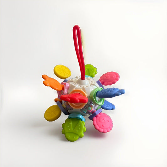Montessori Sensory Children Chew Toy Teething Rattle Developmental No Box