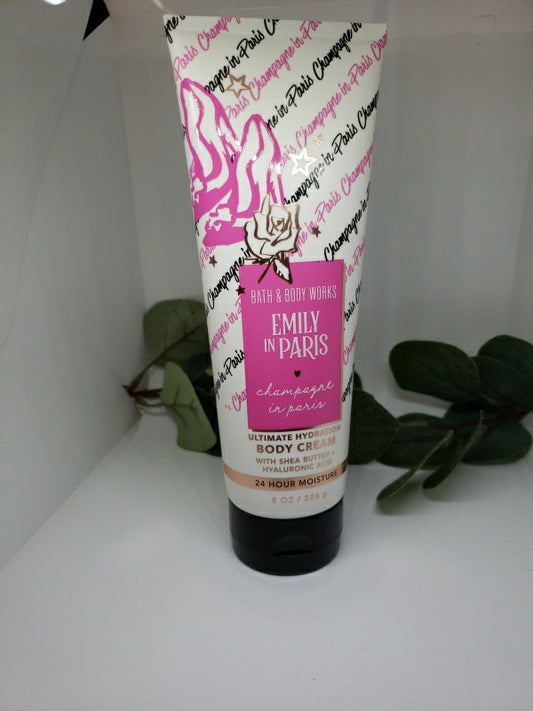 NEW Bath & Body Works Emily In Paris Champagne in Paris Body Cream  8 oz New