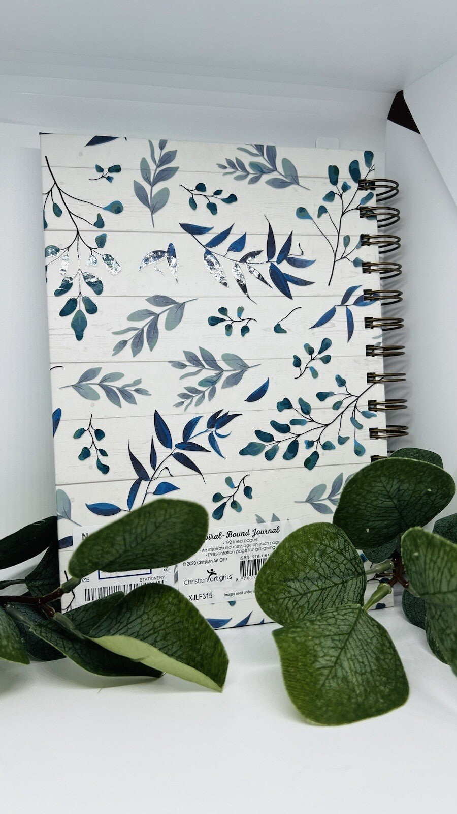 Christian Art Gifts Journal w/Scripture With God All Things Are Possible Math...