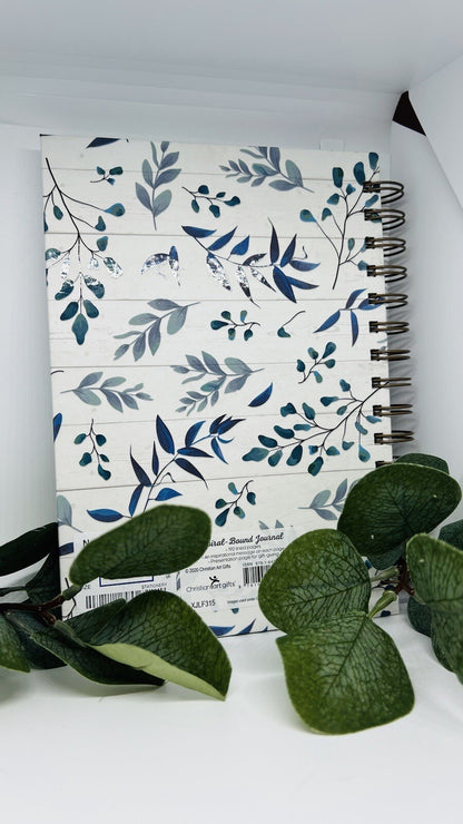 Christian Art Gifts Journal w/Scripture With God All Things Are Possible Math...