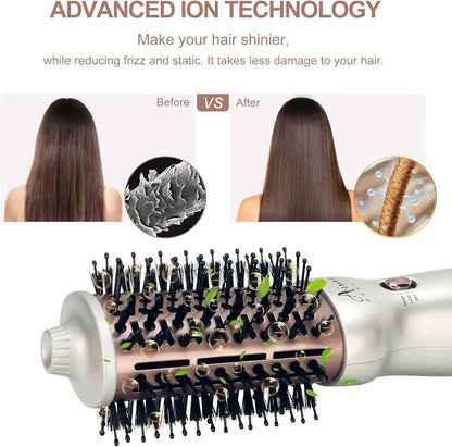 One Step Hair Dryer & Volumizing Hot Air Brush, Blow Dryer, Ceramic Straightener
