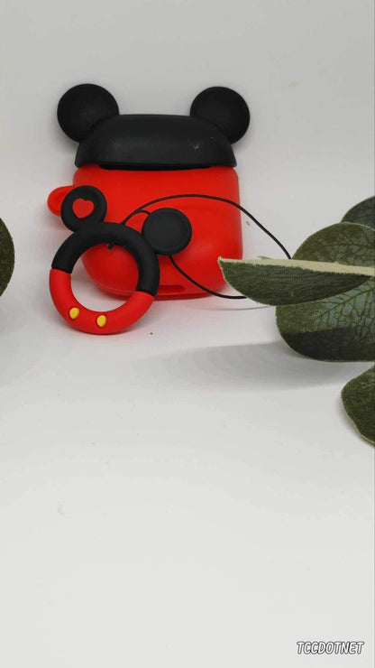 For Apple Airpods Charging Case 2 & 1 Earphone Airpod Cover Mickey Mouse