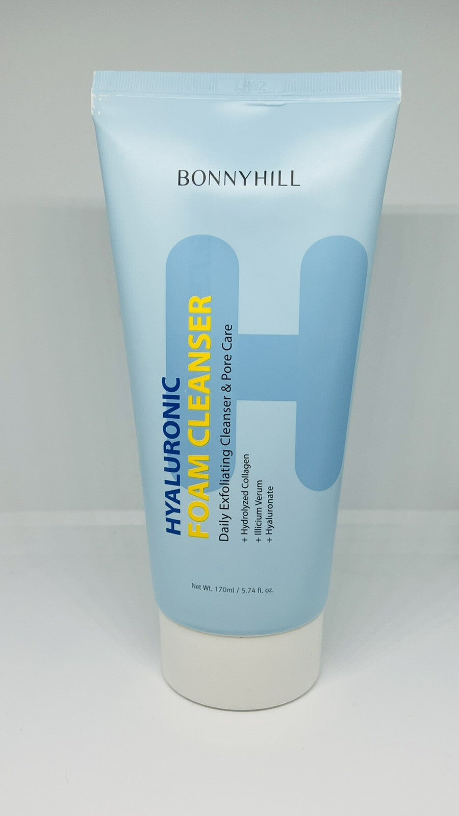Bonnyhill Hyaluronic Foam Cleanser Daily exfoliating cleanser & Pore Care 5.74oz