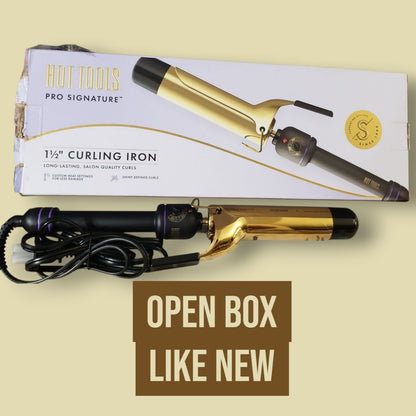 Hot Tools PRO Signature              1  1/2” Gold Curling Iron
