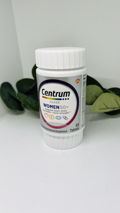 Centrum Silver Multi-Vitamin-Mineral Supplement & Antioxidants for Women 50 Plus