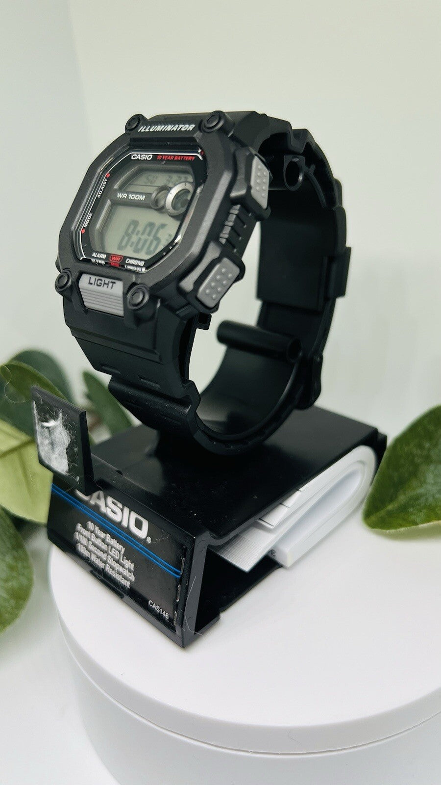 Casio Men's Quartz Heavy Duty Digital 10-Year Battery Resin 51mm Wrist Watch New