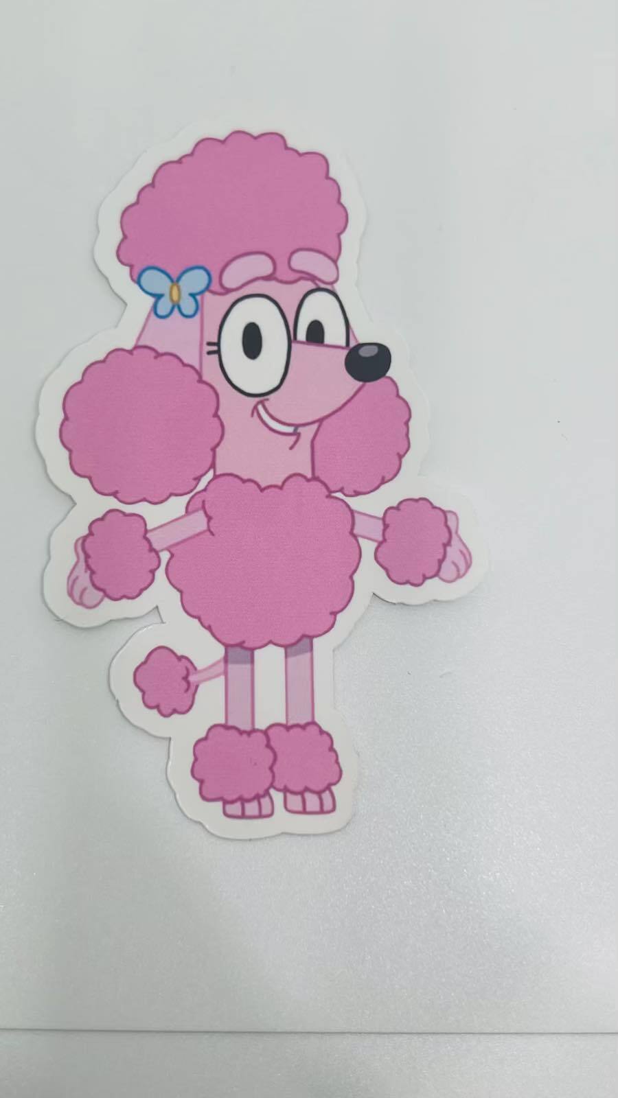 Bluey Stickers Die Cut ( Cricut Made) 3"x 2" New ( Select your Design)