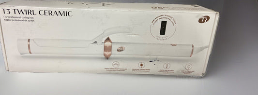 T3 Twirl Ceramic 1.25" Professional Curling Iron Tested Used
