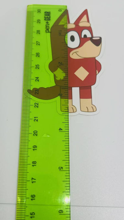 Bluey Stickers Die Cut ( Cricut Made) 3"x 2" New ( Select your Design)