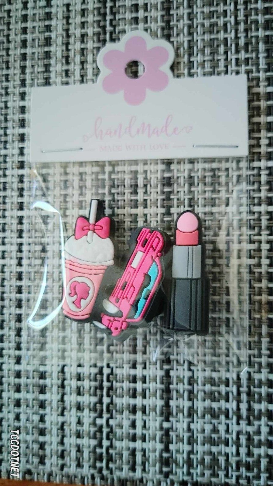 Barbie Movie Set Crocs Shoe Charms Jibbitz Girl Pink Car Heel NEW ( Pls Choose)