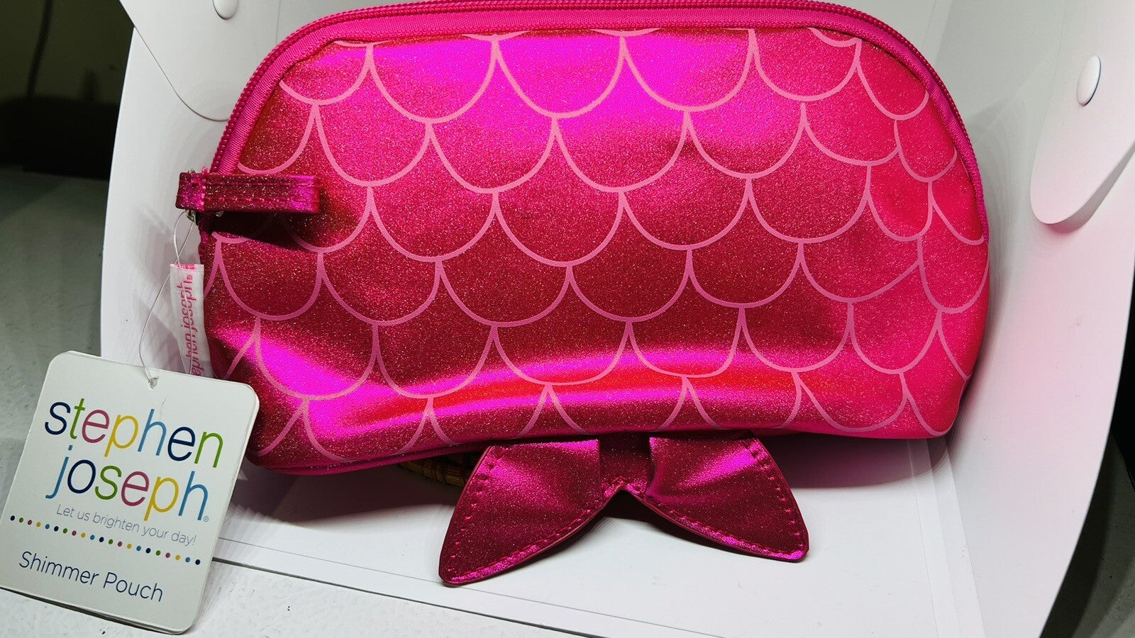 Stephen Joseph Mermaid Pencil Shimmer Pouch