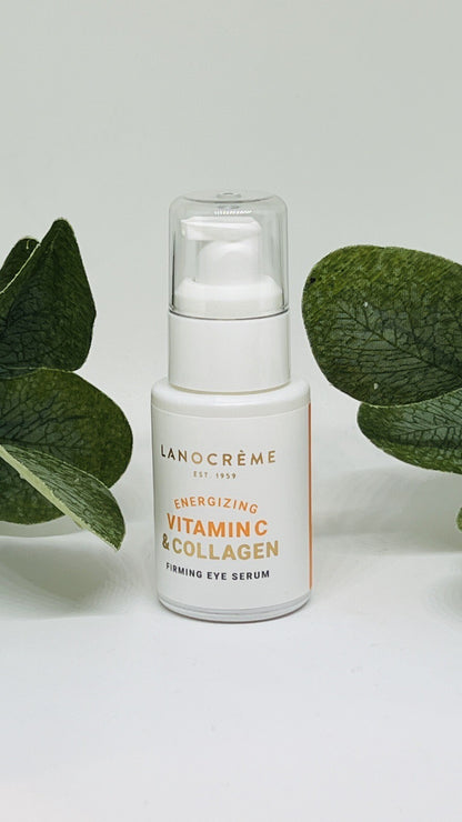 Eye Serum Energizing Vitamin C & Collagen Brightener Firming Lanocreme New