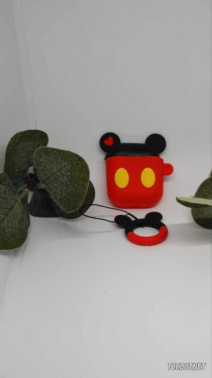 For Apple Airpods Charging Case 2 & 1 Earphone Airpod Cover Mickey Mouse