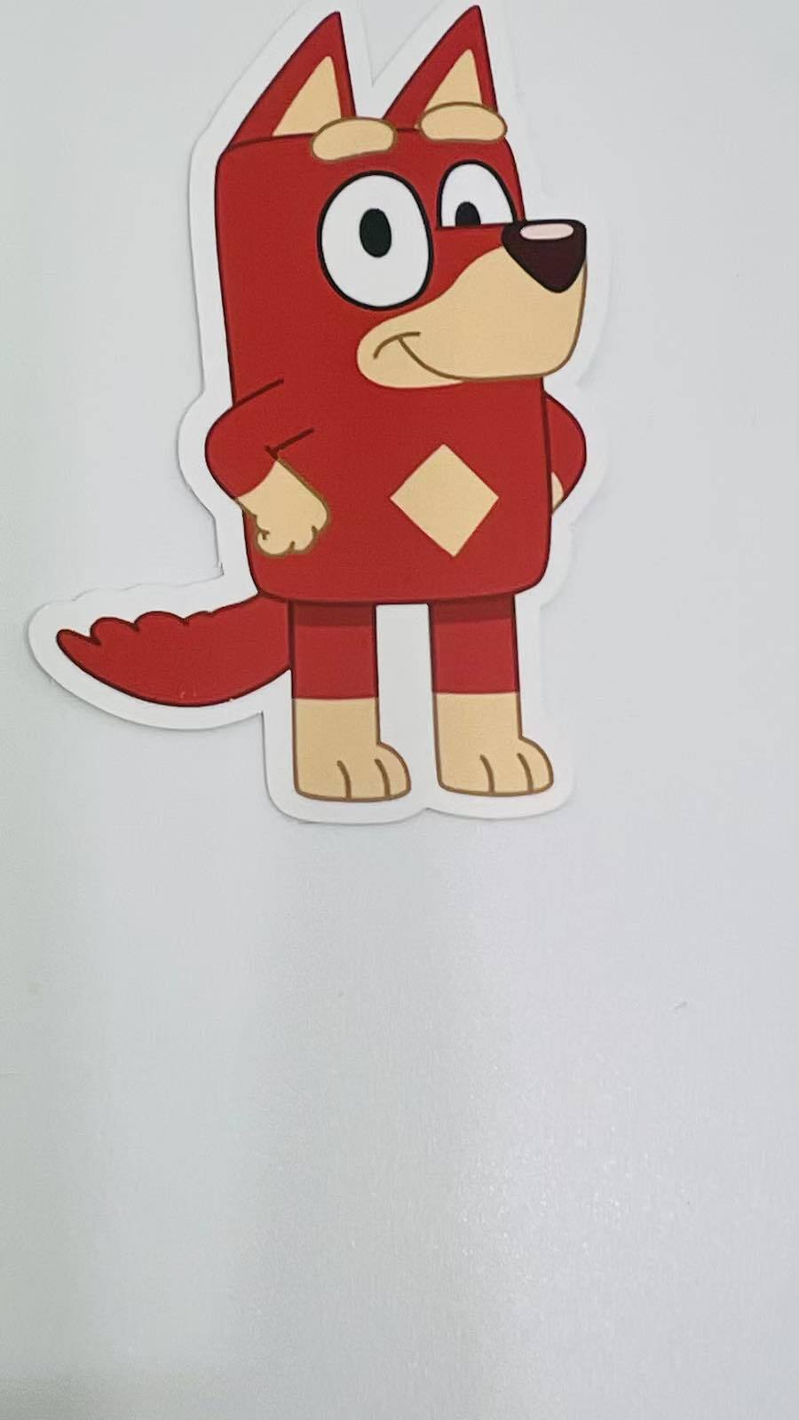 Bluey Stickers Die Cut ( Cricut Made) 3"x 2" New ( Select your Design)