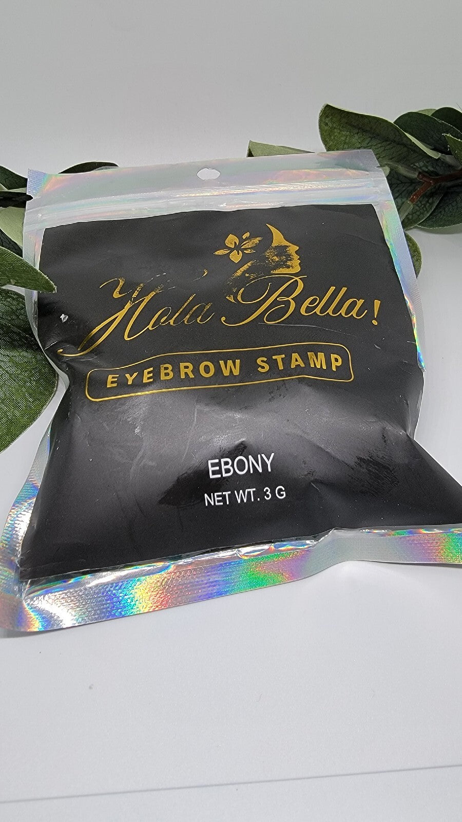 Hola Bella Eyebrow Stamps, Ebony .3 G