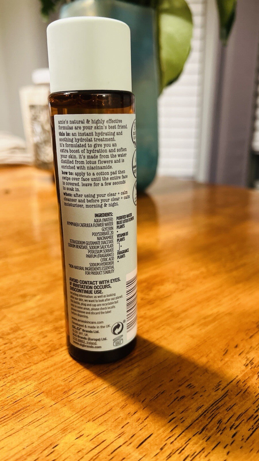 AMIE Naturally Kind Hydro Toner 3.3oz (97% Natural)