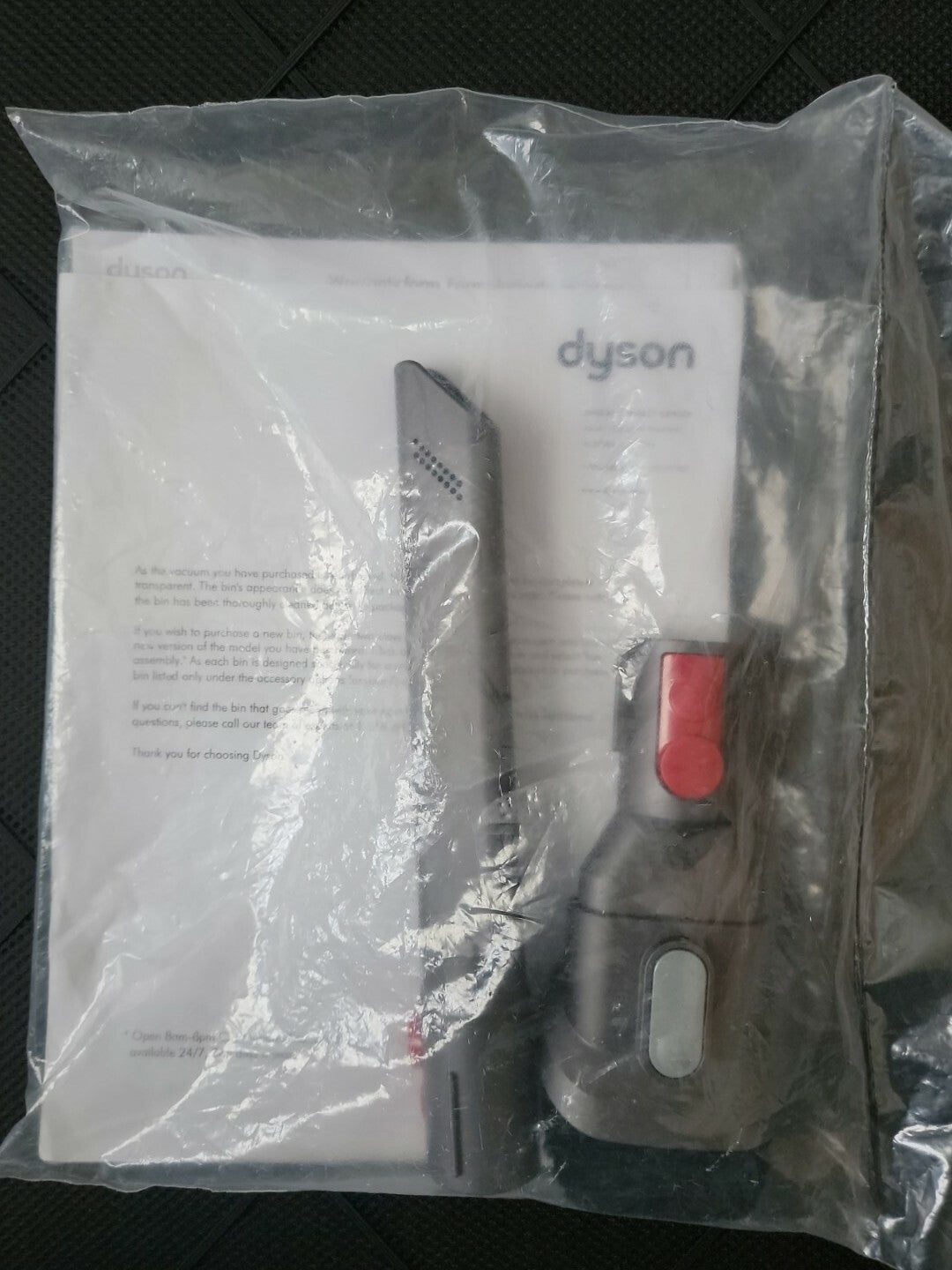 Dyson V7 Operating Manual, and attachments Cordless Stick Vacuum. OEM