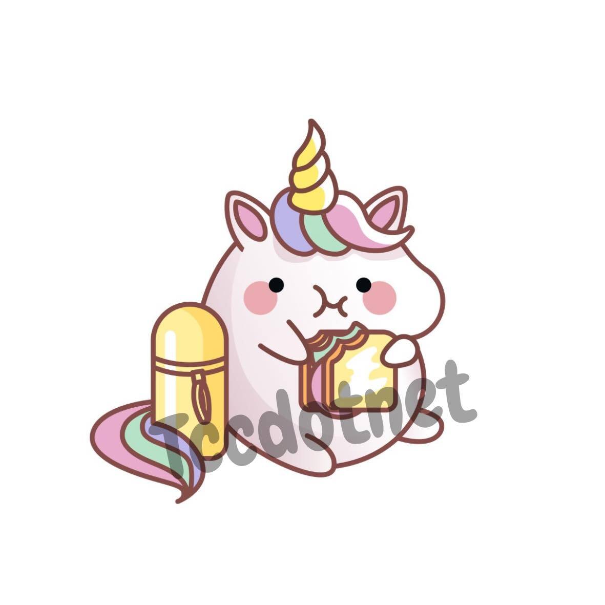 Stickers Unicorn Die Cut 1.95 "x 2" New ( Select your Design)