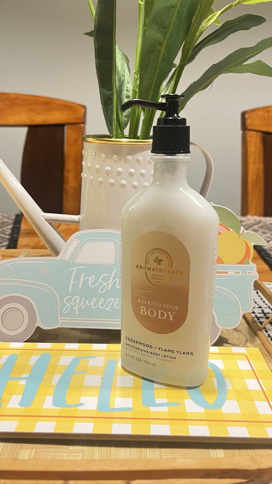 Aromatherapy Cedarwood + Ylang Ylang Body Lotion Bath & Body Works 6.5 oz