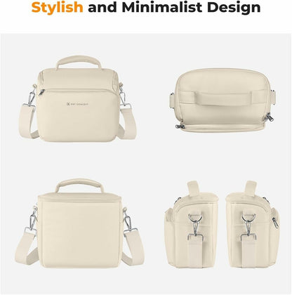 K&F Concept Small Camera Sling Bag for DSLR/Mirrorless Waterproof Shoulder Bag