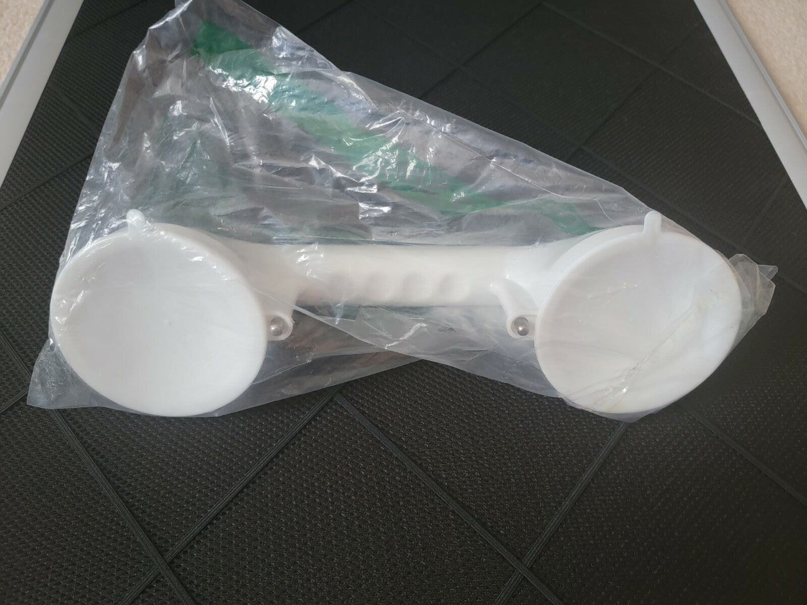 Carex Suction Shower Grab Bar    16” Ultra Grip Shower Handle