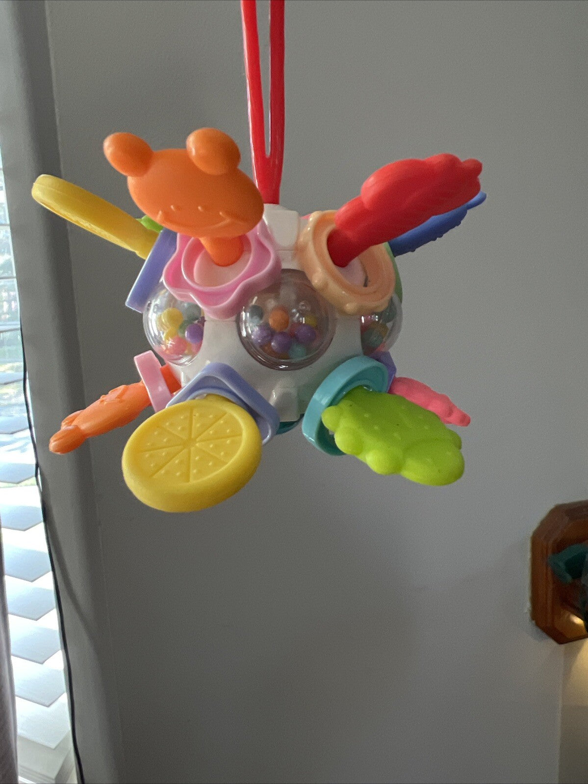 Montessori Sensory Children Chew Toy Teething Rattle Developmental No Box