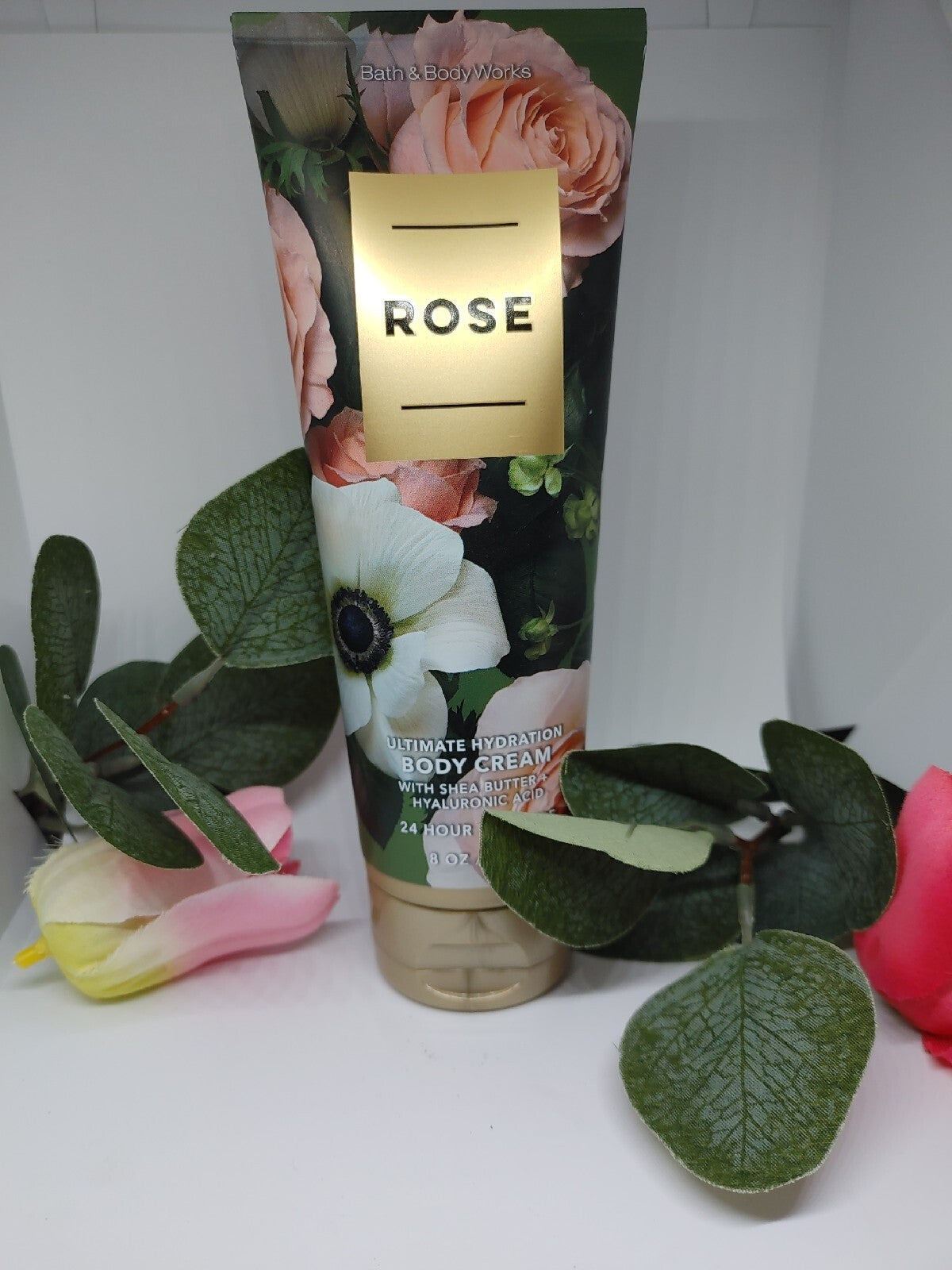 Bath and Body Works ROSE Ultimate Hydration Body Cream 8 oz /226 g *NEW*