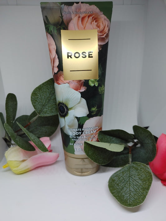 Bath and Body Works ROSE Ultimate Hydration Body Cream 8 oz /226 g *NEW*