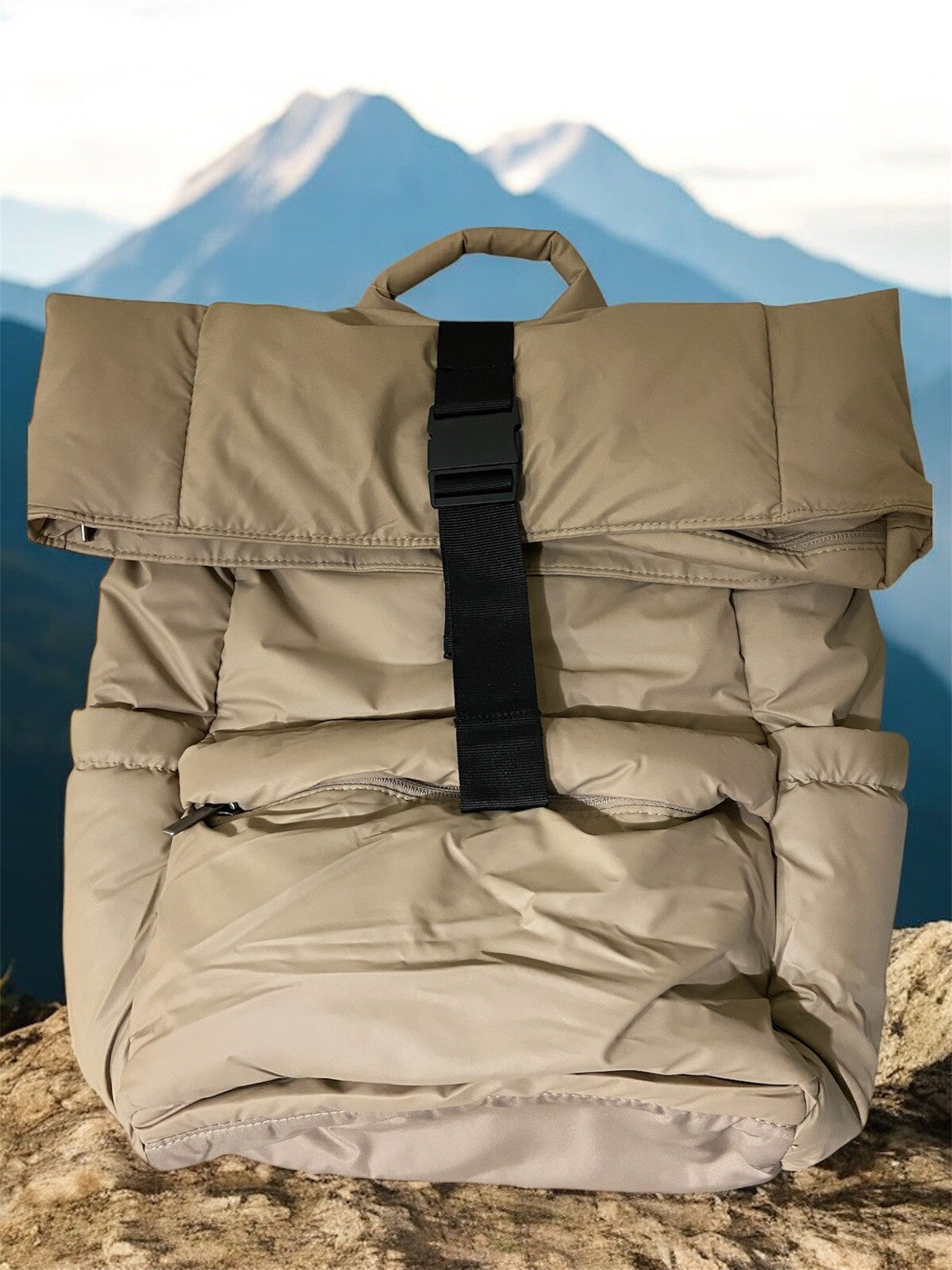 Puffer 16in Backpack Trolley Sleeve Zipper Compartment Fit 15in Laptop Travel