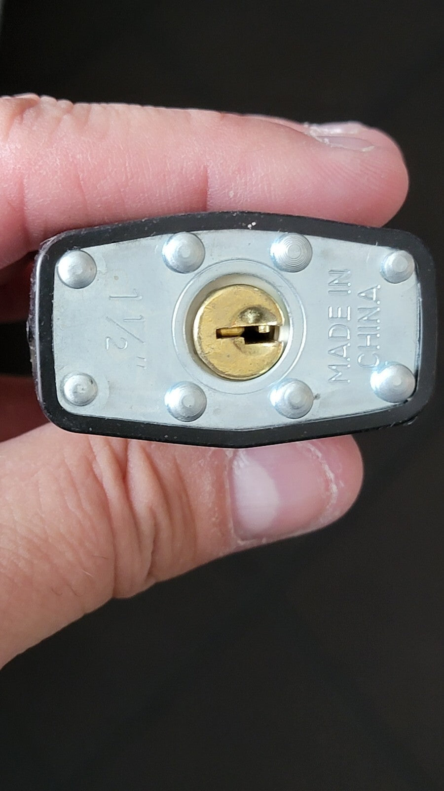 Padlock-Steel. New 