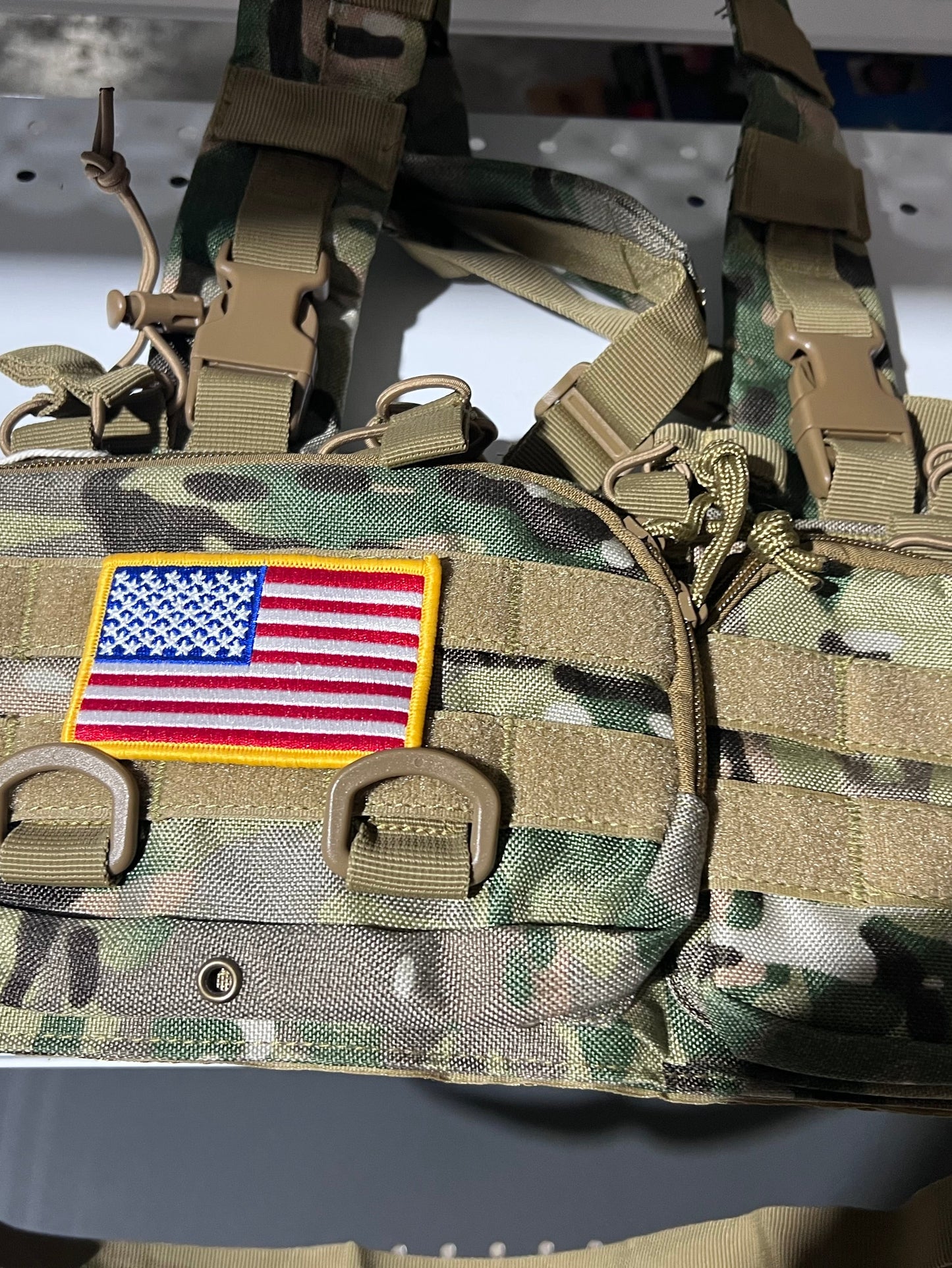 GENILU Tactical Chest Bag with quick release system Molle chest bag