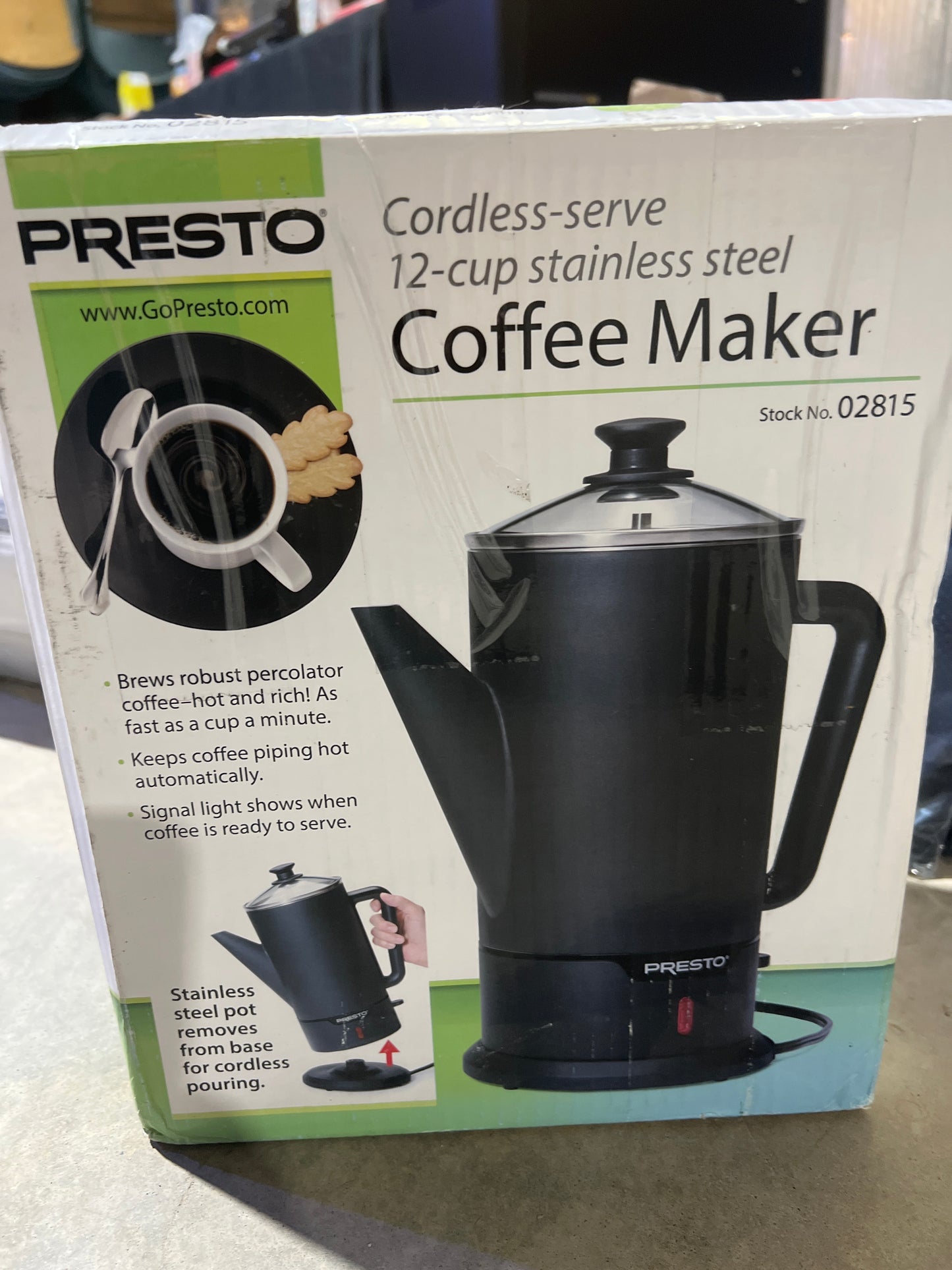coffee maker percolator