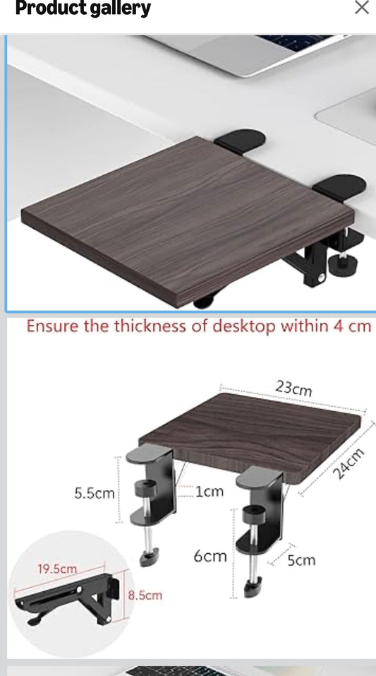 Sisyphy Ergonomic Desk Extender