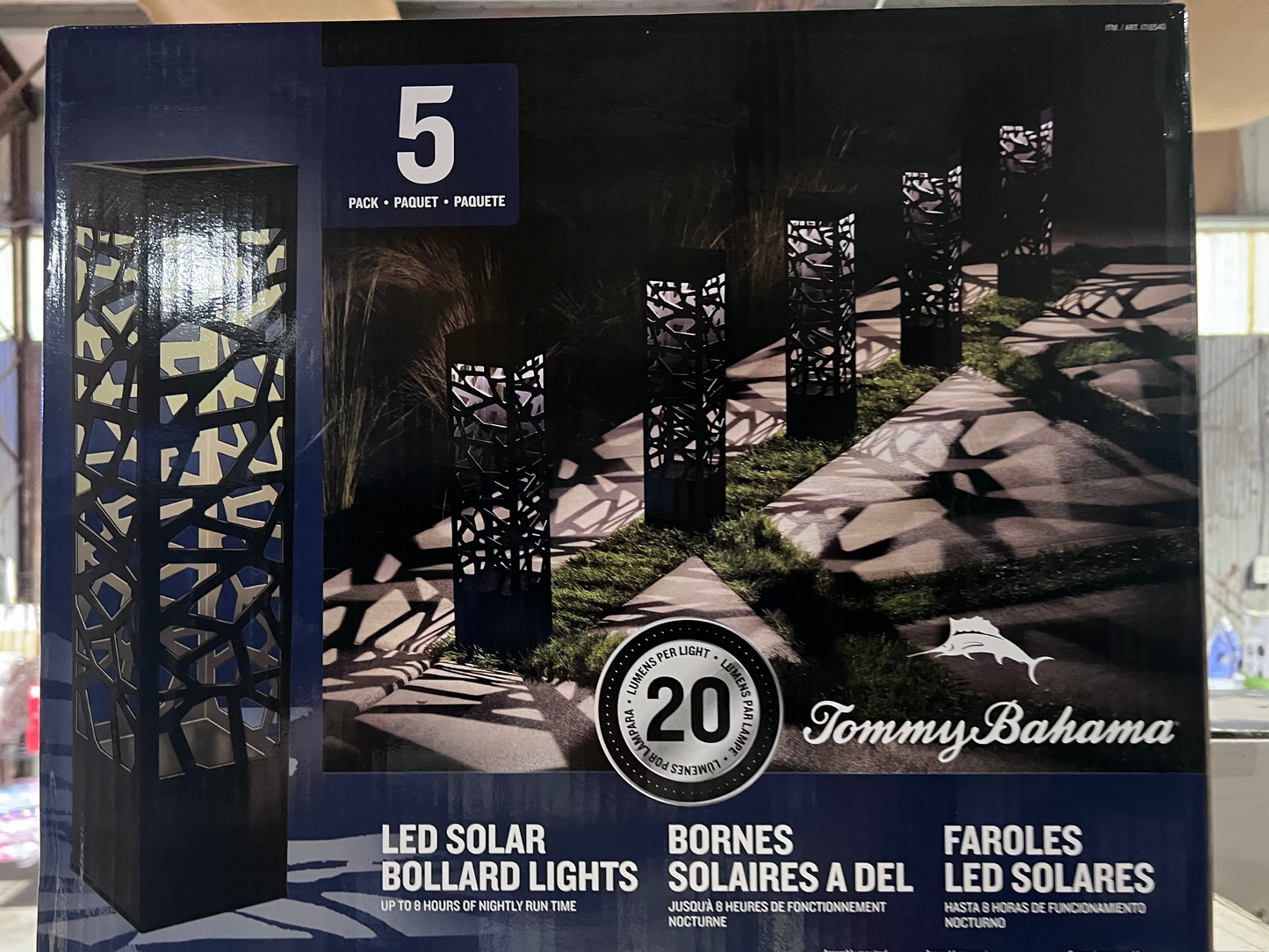 Tommy Bahama LED Solar 5-pk