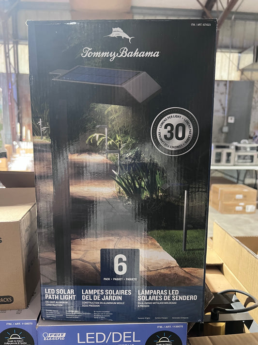 Tommy Bahama 6pk solar LED LIGHT