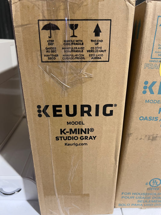 Keurig K-Mini Studio Gray Open box
