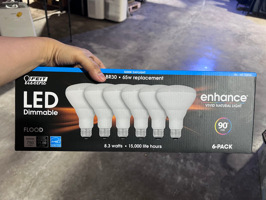 Feit Enhance LED 6-pk dimmable lifht bulbs