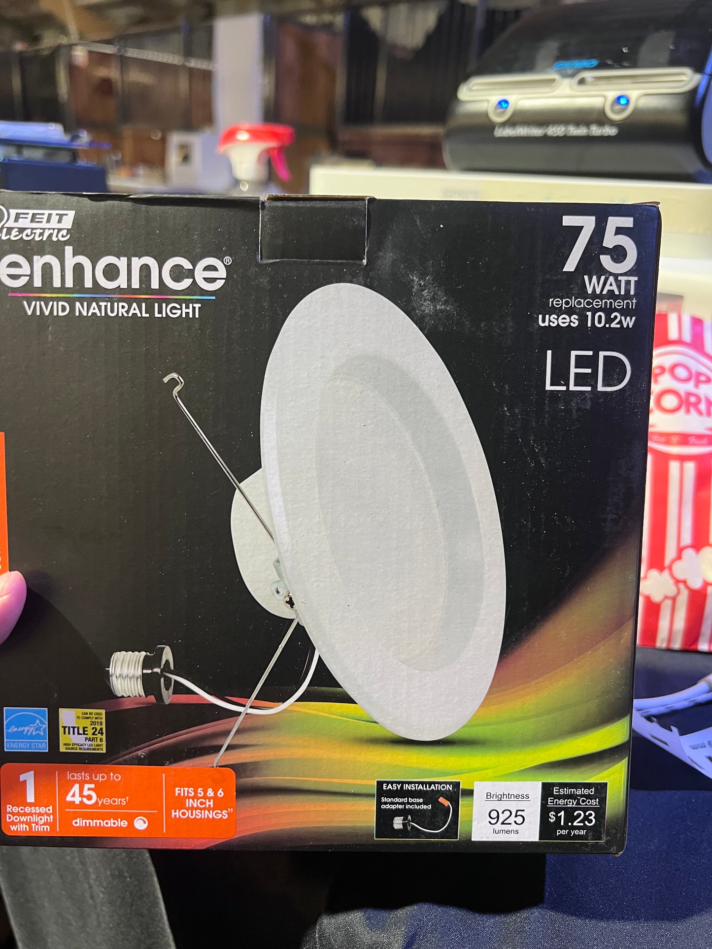 Feit Enhance LED Vivid Retrofit Kit 5"/6" 75W 925 Lumens, 2700K 2pk Brand New