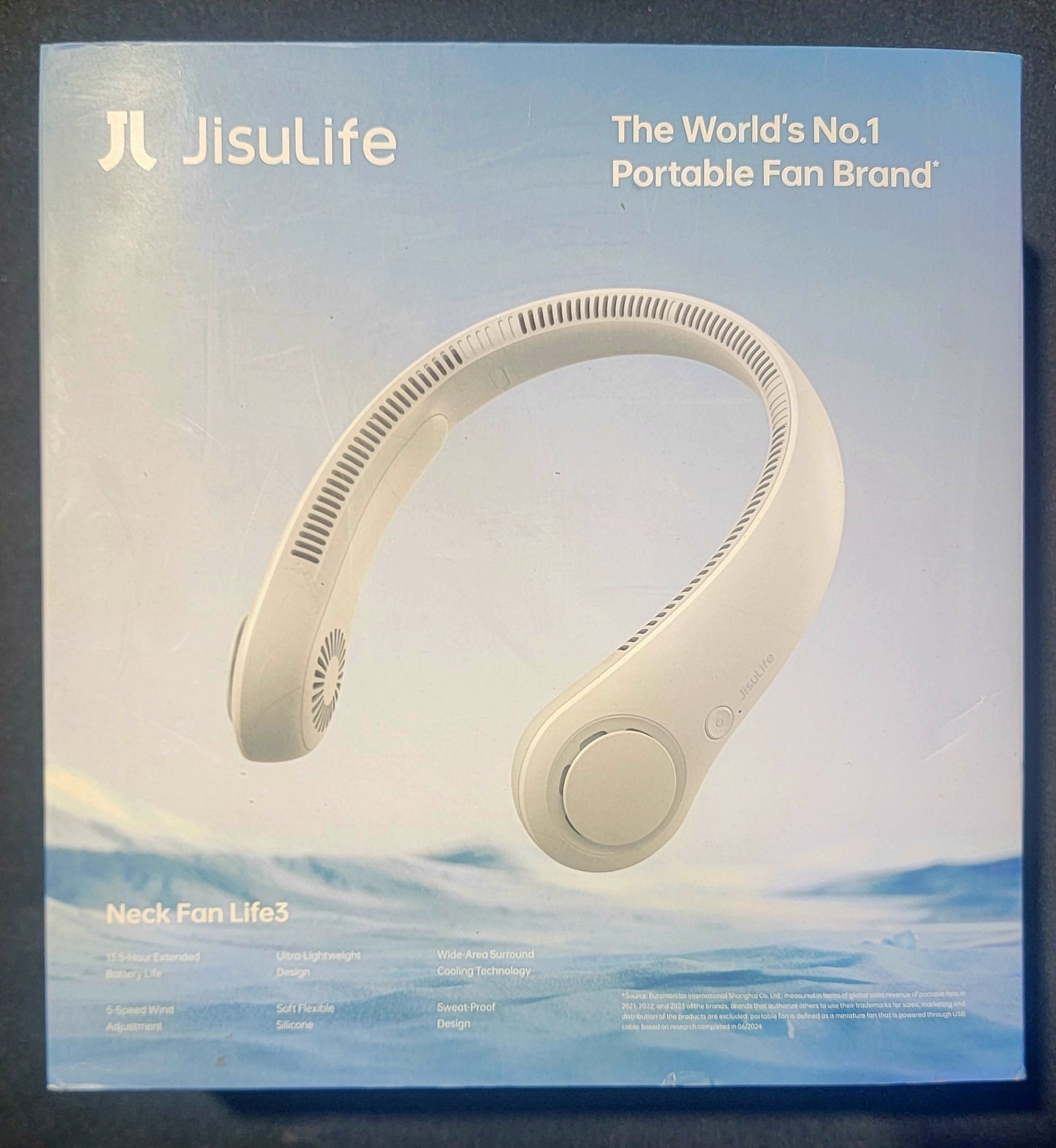 JISULIFE Neck Fan life 3
