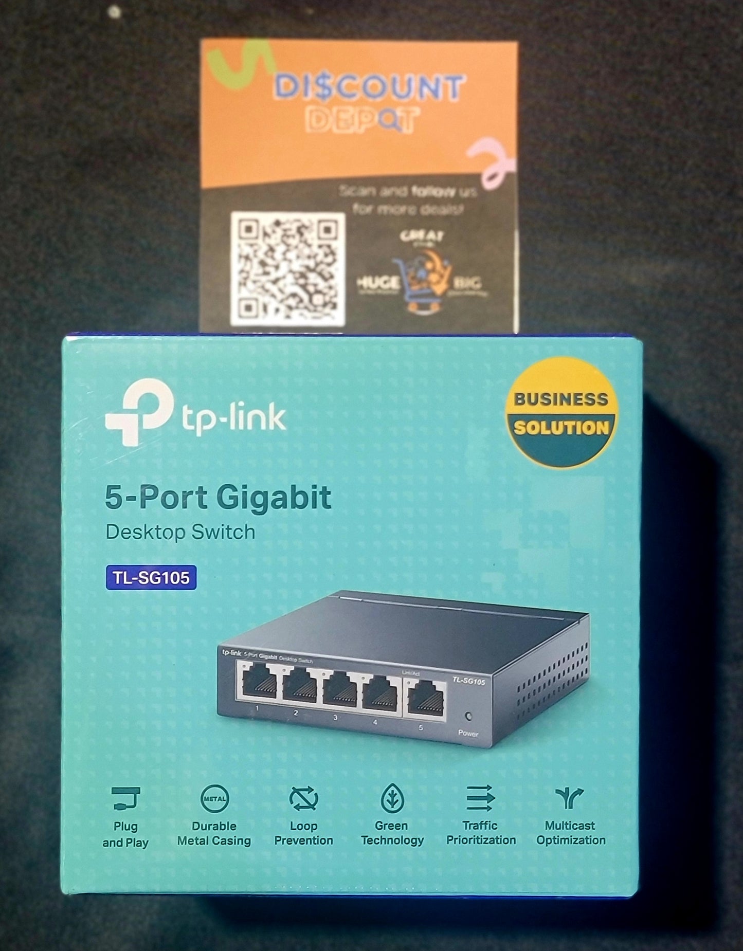 TP Link 5 Port Gigabit Switch
