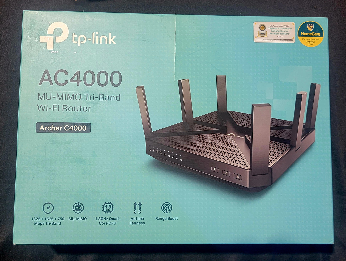 TP-Link Archer C4000 AC4000 MU-MIMO