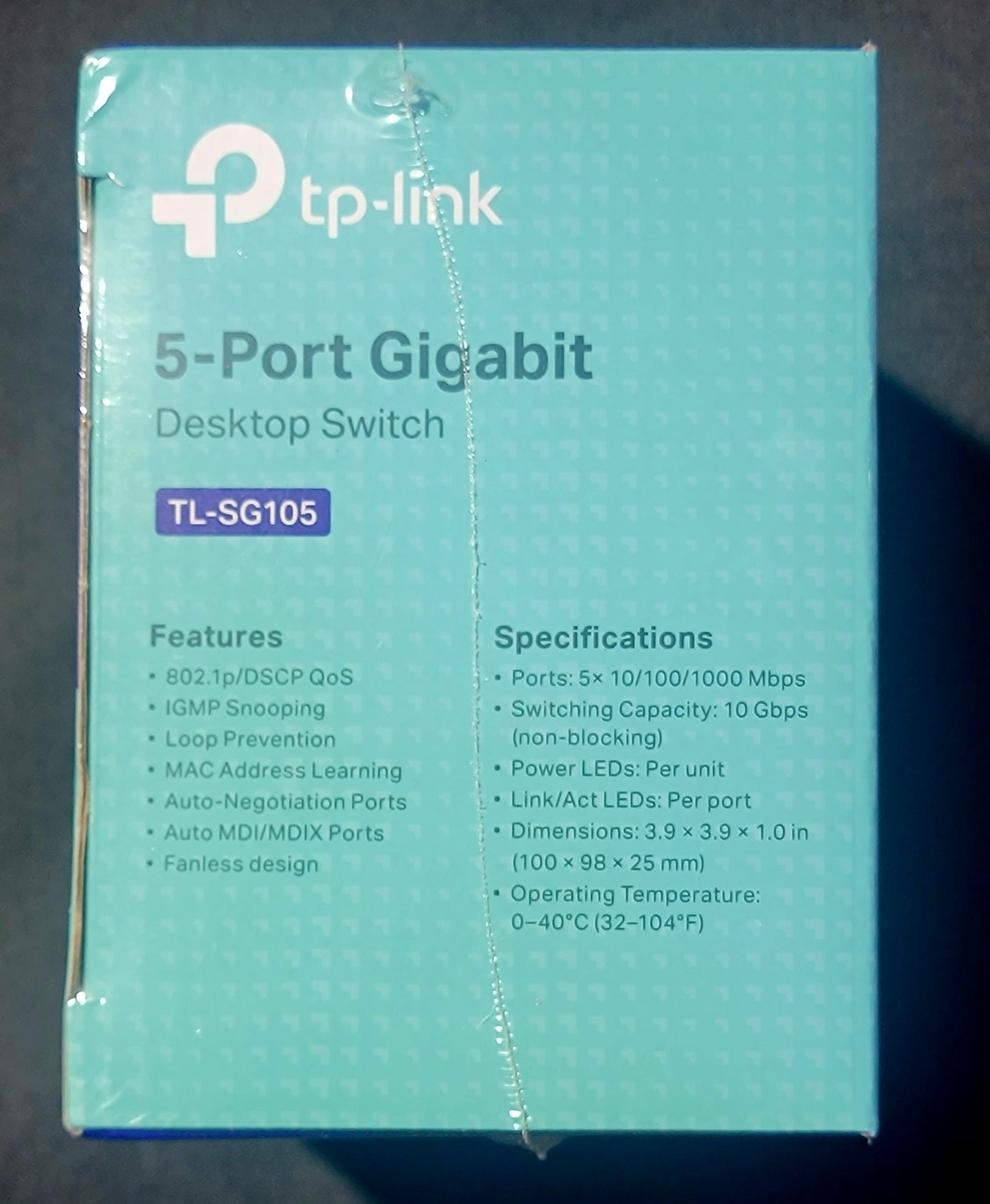 TP Link 5 Port Gigabit Switch