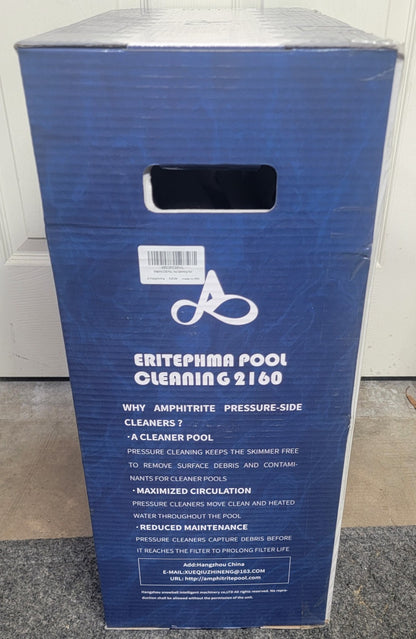 Eritephma 2160 Pressure-Side Pool Cleaner NIB