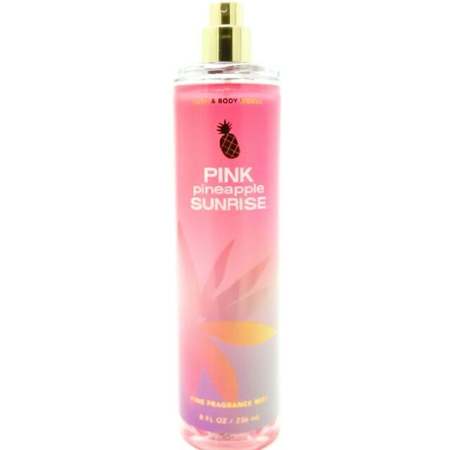 Bath and Body Works Costa Rica PINK PINEAPPLE SUNRISE Fine Fragrance Mist 8 oz